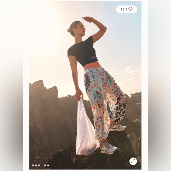Free people color burst hike pants - Picture 4 of 9